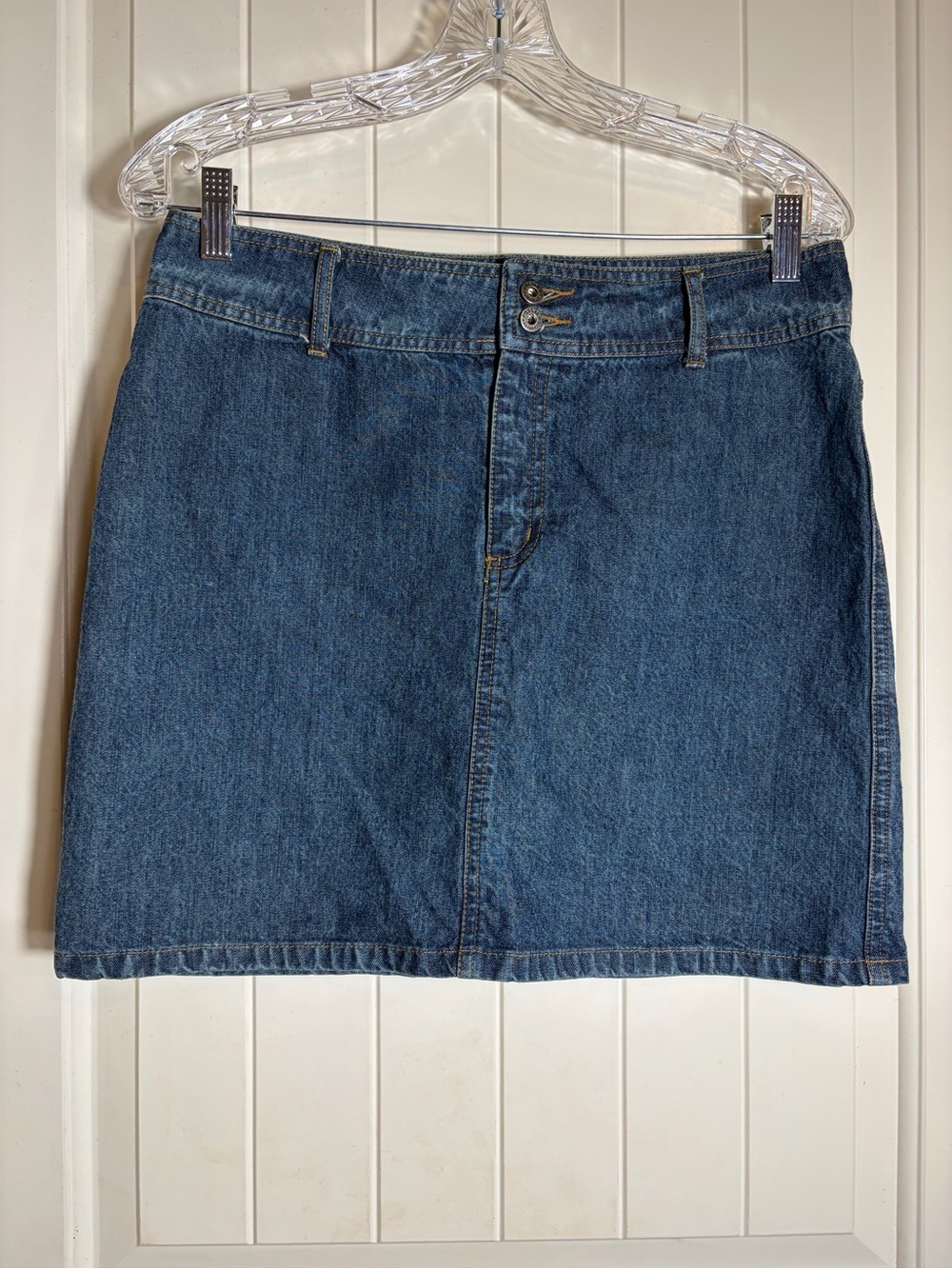 Fossil Dark Blue Vintage Denim Mini Skirt